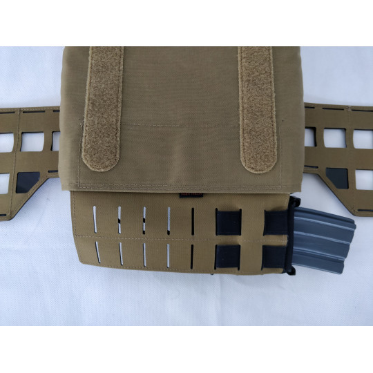 Horizontal pouch panel adapter Horizontal pouch panel adapter