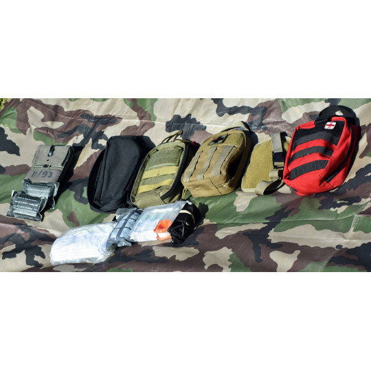 Medback horizontal first aid pouch