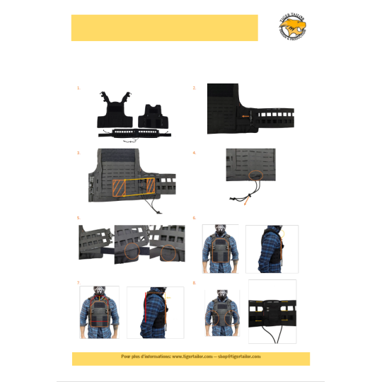 Polgen PM ballistic vest for GKPro inserts Polgen PM ballistic vest for GKPro inserts