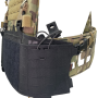 Chest rig mounting kit for plate carriers