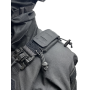 Chest rig mounting kit for plate carriers