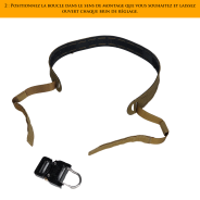 Ceinture tactique Libelt 50 Gen.2 - Set complet