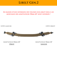 Ceinture tactique Libelt 50 Gen.2 - Set complet