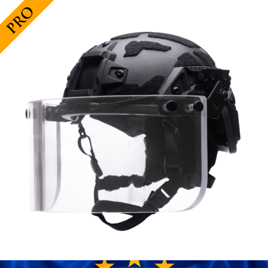 Visière balistique NIJ3A pour casque PGD