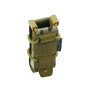 Single pistol magazine pouch