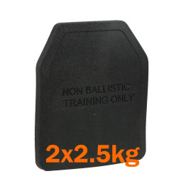 plaque balistique PGD NIJ III+ standalone multicourbure 250x300mm